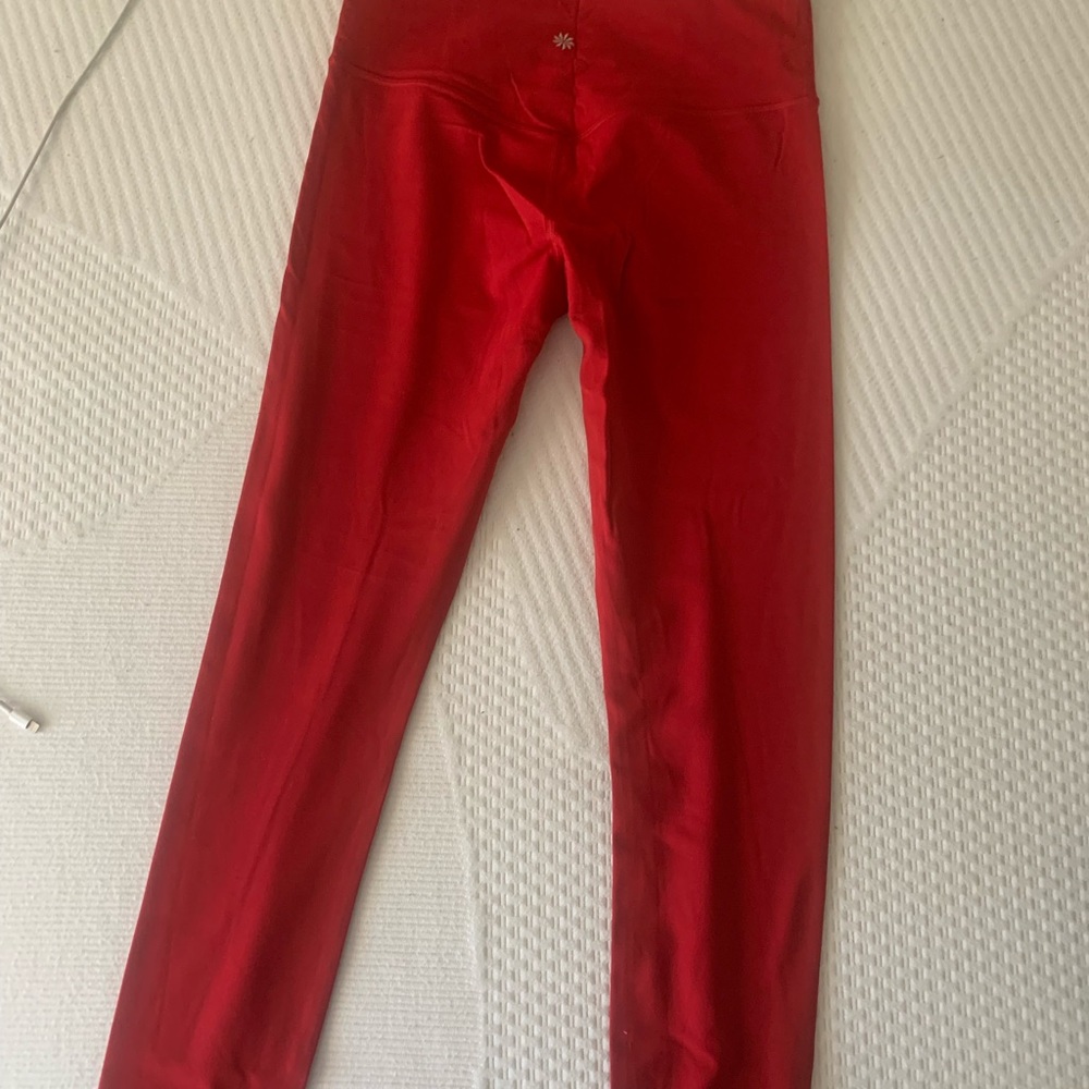Athleta limited edition red leggings